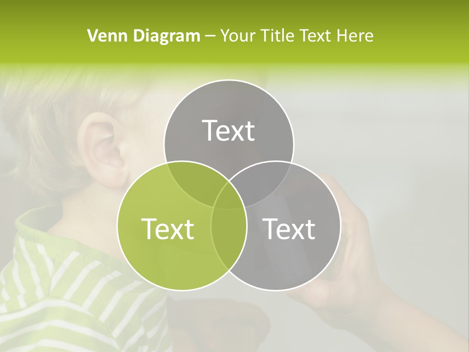 Conceptual Small Garden PowerPoint Template