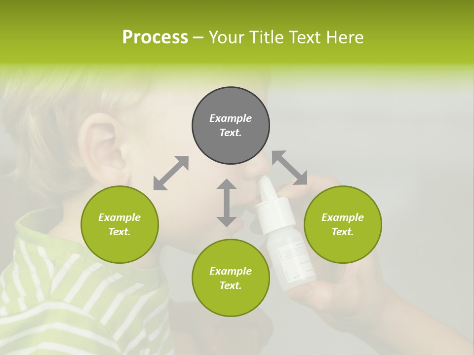 Conceptual Small Garden PowerPoint Template