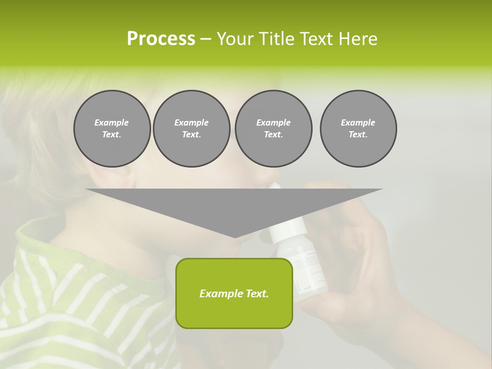 Conceptual Small Garden PowerPoint Template