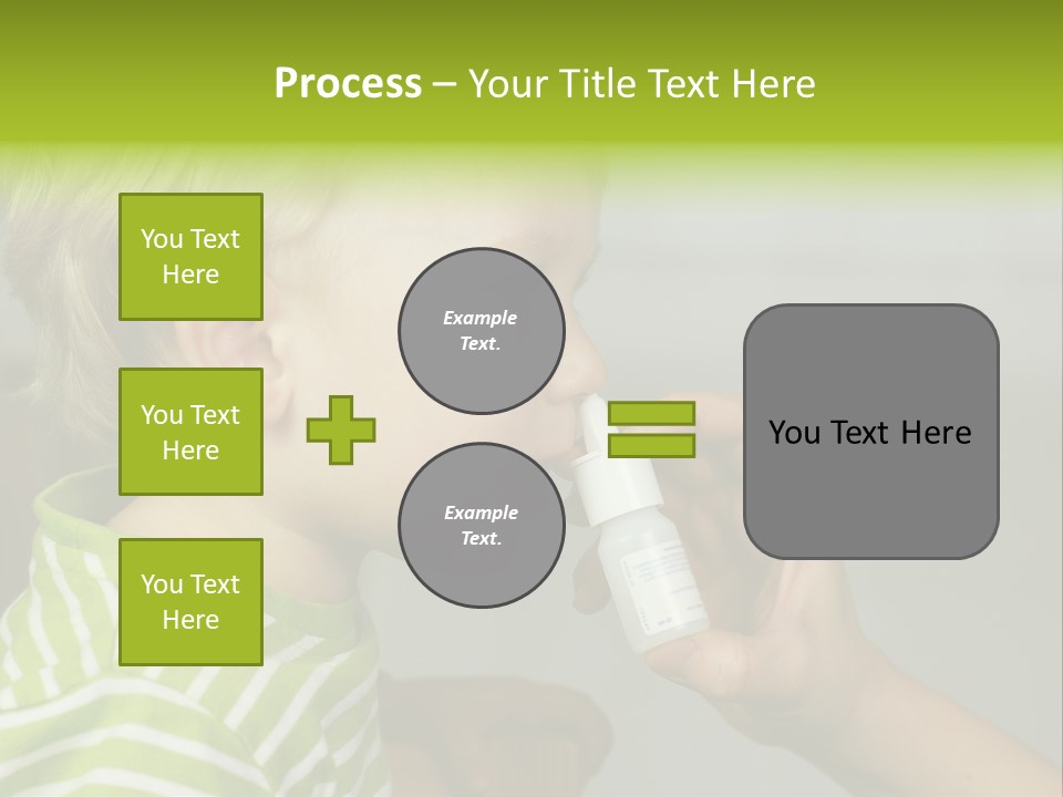 Conceptual Small Garden PowerPoint Template