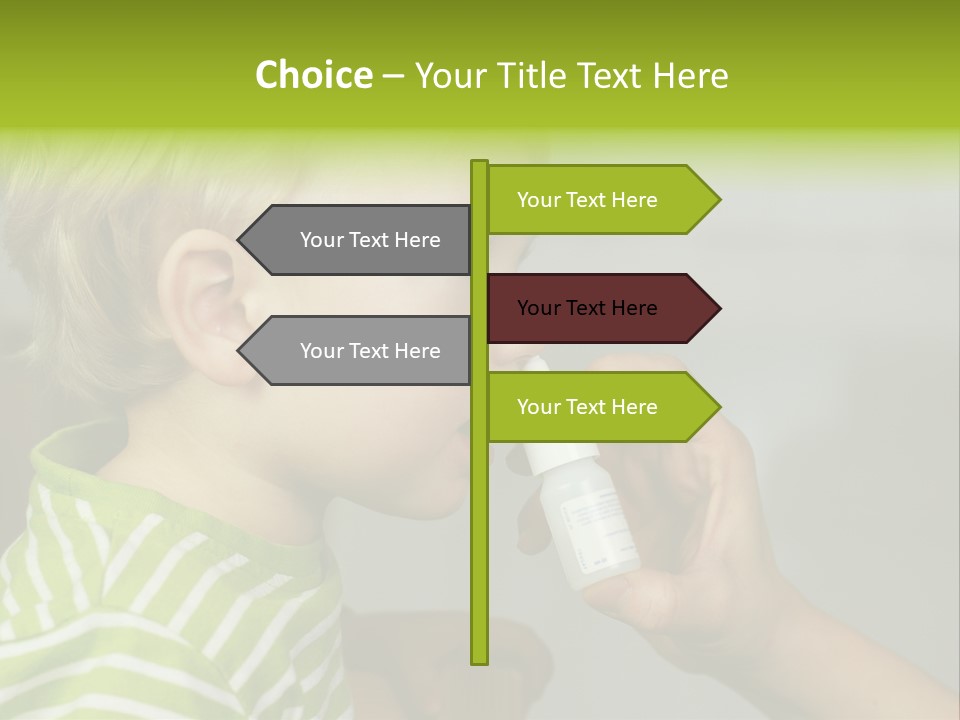 Conceptual Small Garden PowerPoint Template