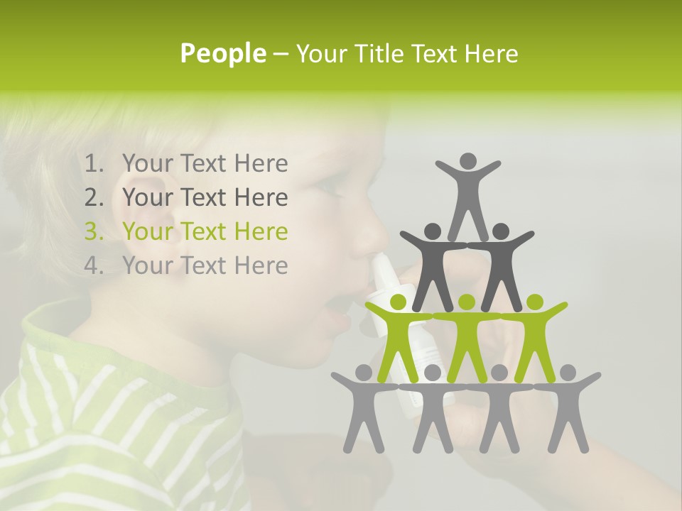 Conceptual Small Garden PowerPoint Template