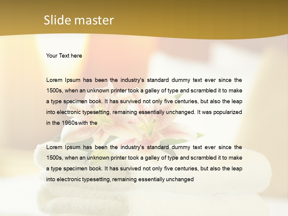 Leaf Residential Construction PowerPoint Template