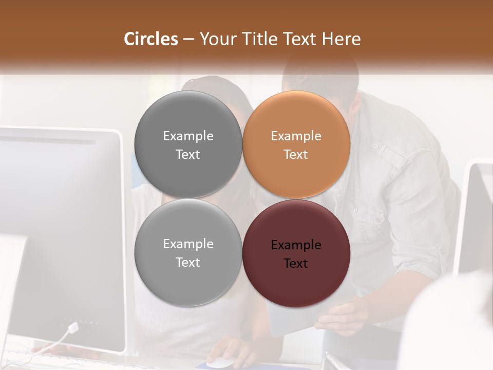 Rent House Model PowerPoint Template