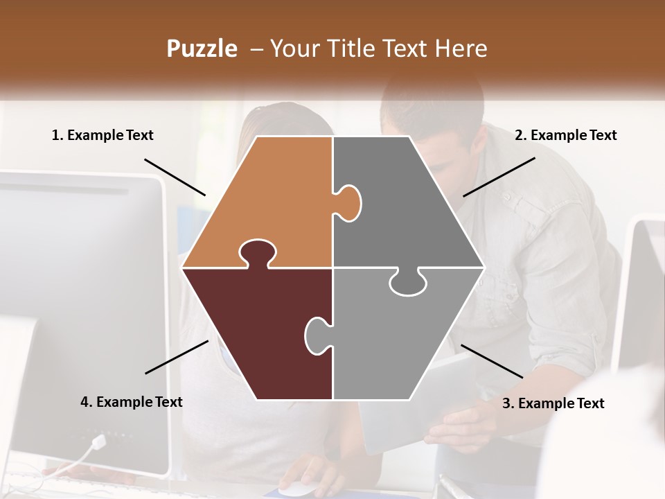 Rent House Model PowerPoint Template