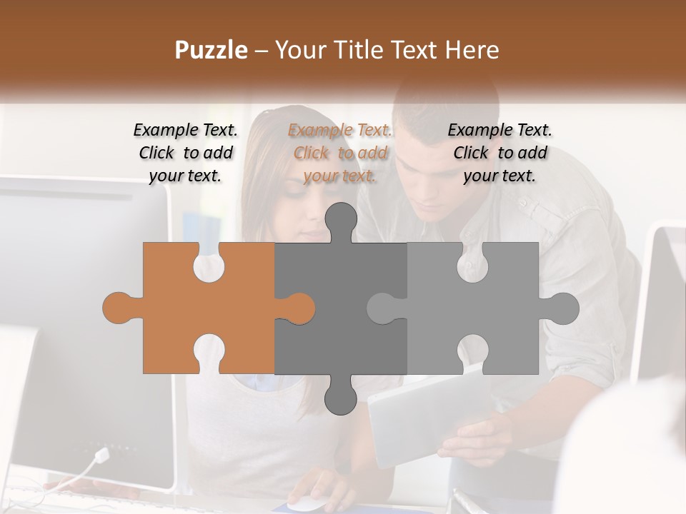 Rent House Model PowerPoint Template