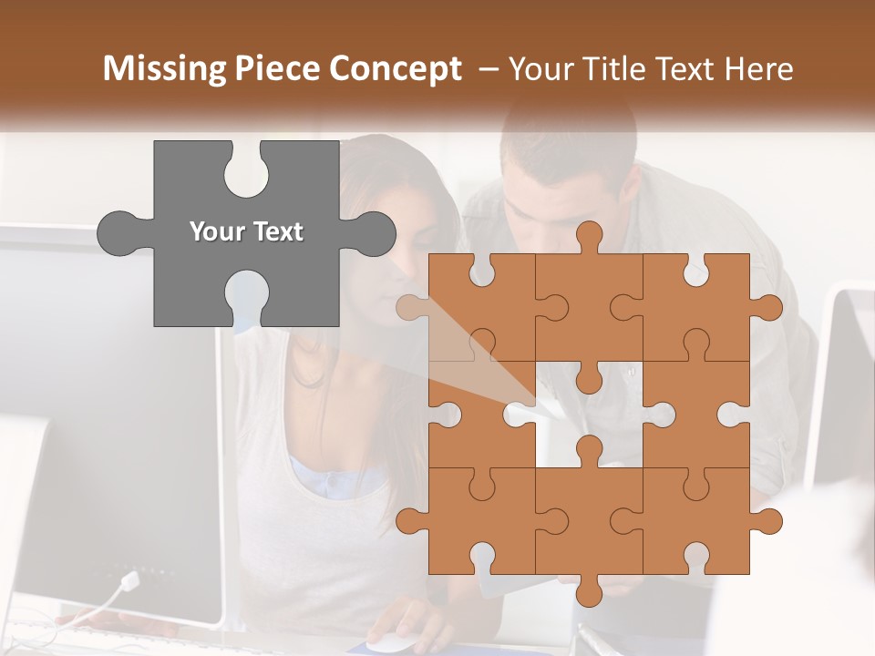 Rent House Model PowerPoint Template