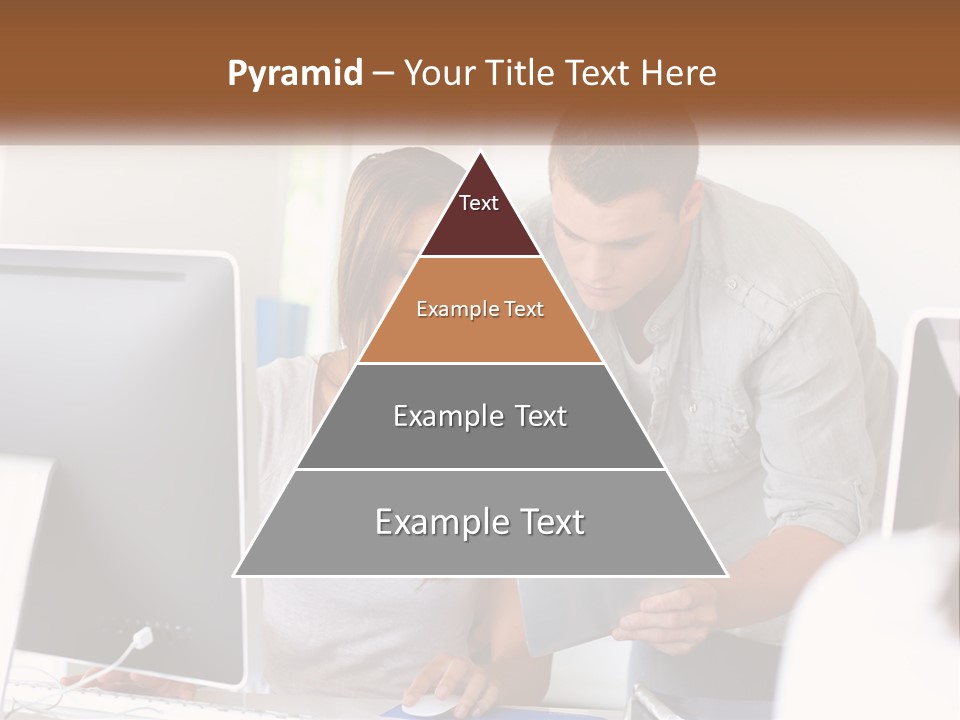 Rent House Model PowerPoint Template