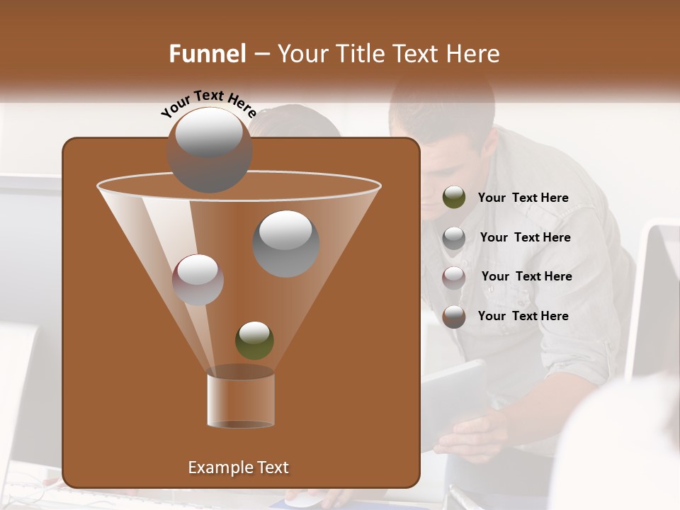 Rent House Model PowerPoint Template