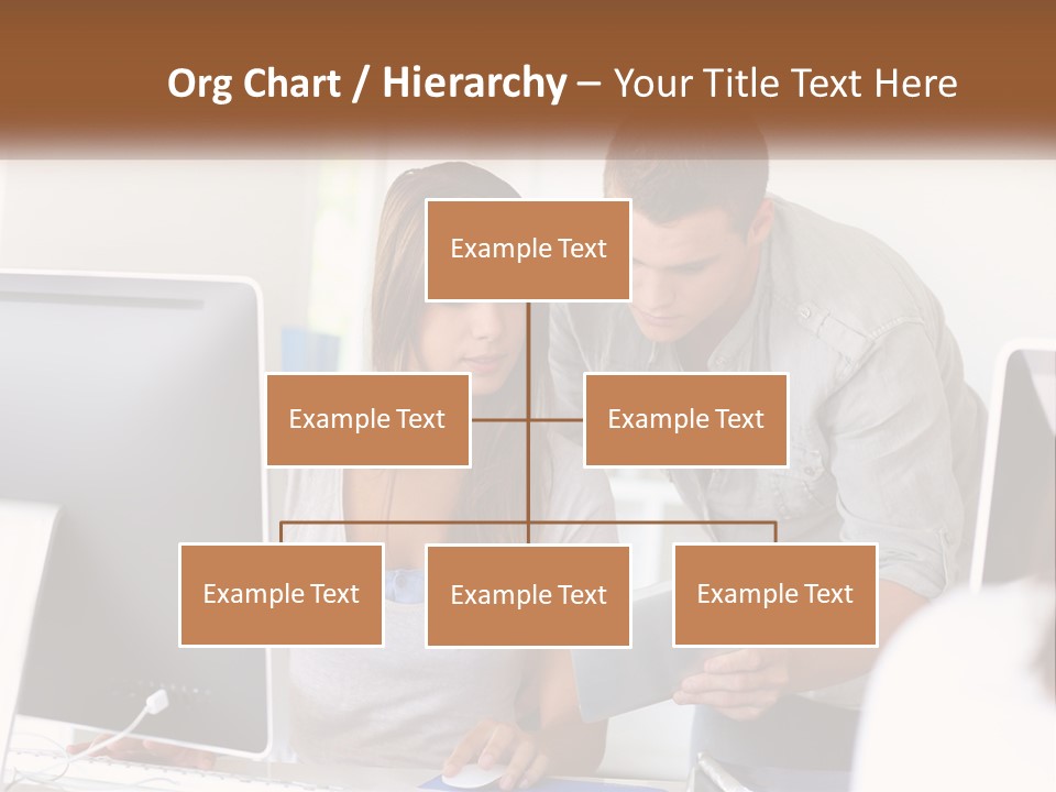 Rent House Model PowerPoint Template