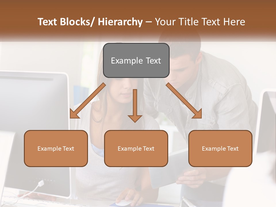 Rent House Model PowerPoint Template