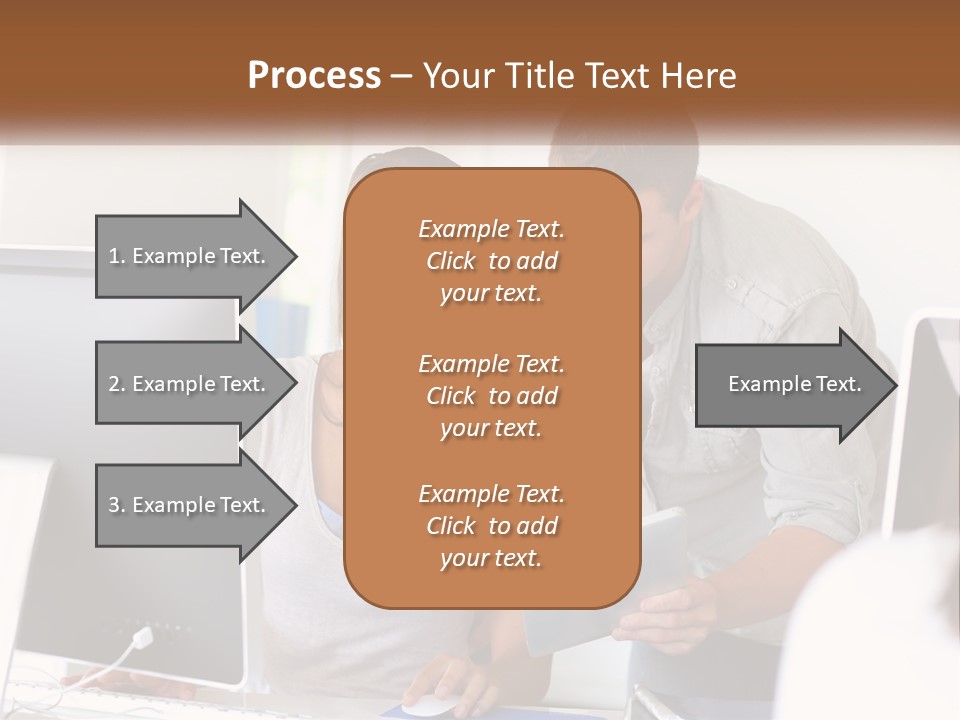 Rent House Model PowerPoint Template