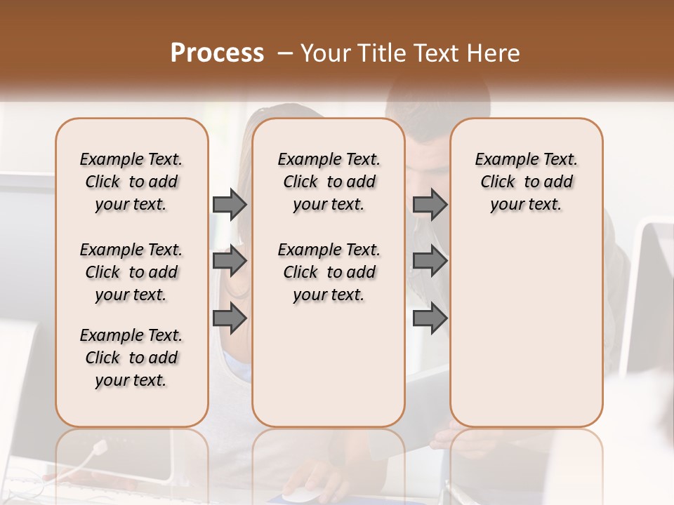 Rent House Model PowerPoint Template