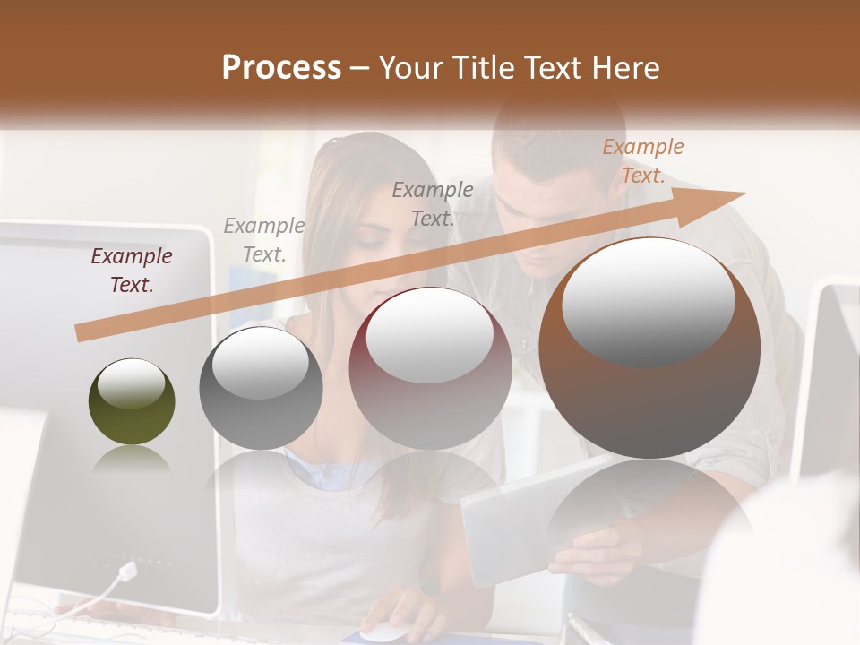 Rent House Model PowerPoint Template