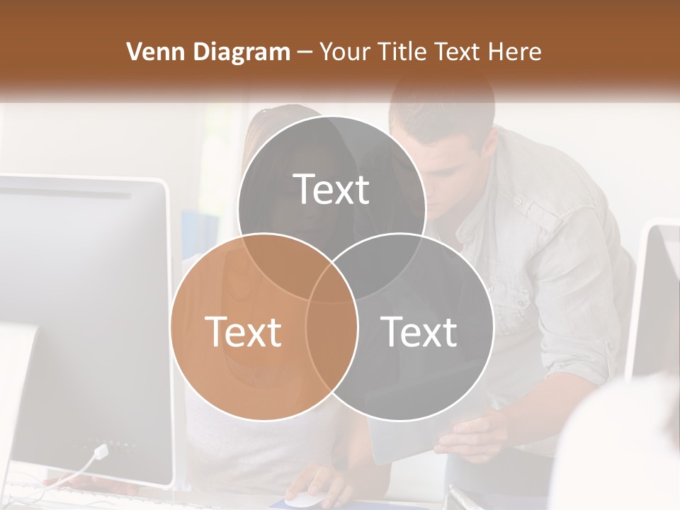 Rent House Model PowerPoint Template