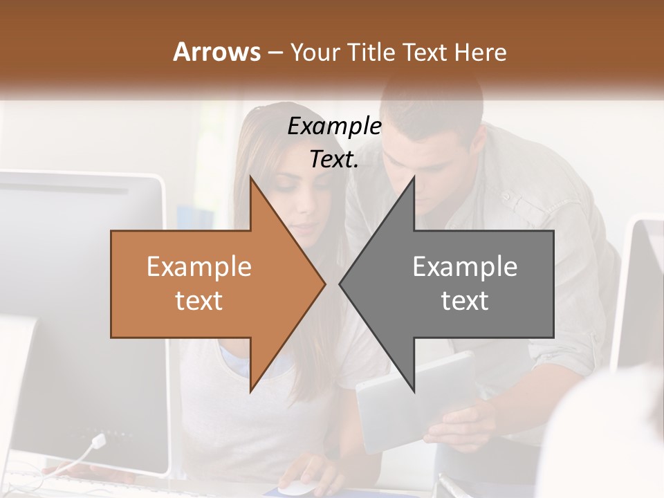 Rent House Model PowerPoint Template