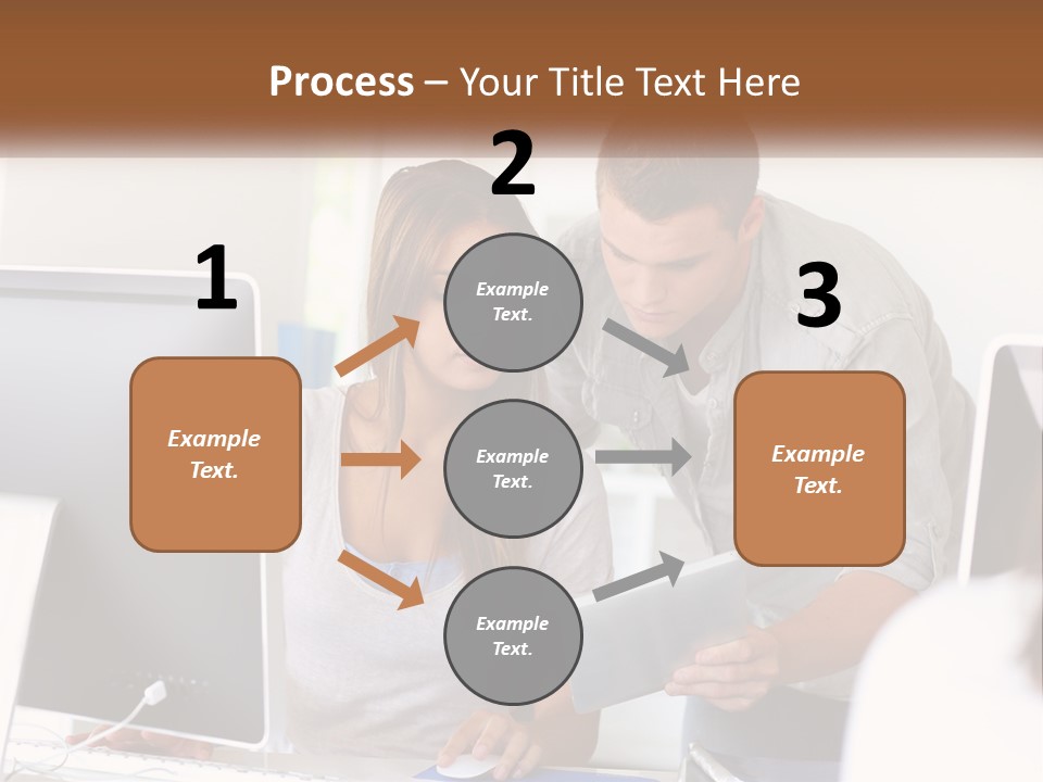 Rent House Model PowerPoint Template