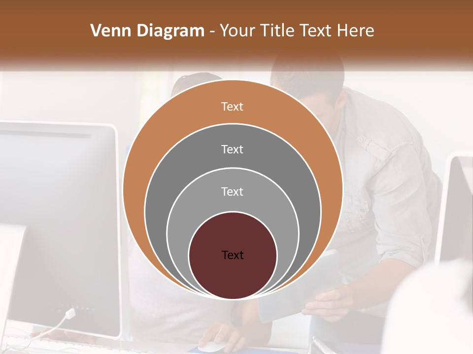 Rent House Model PowerPoint Template