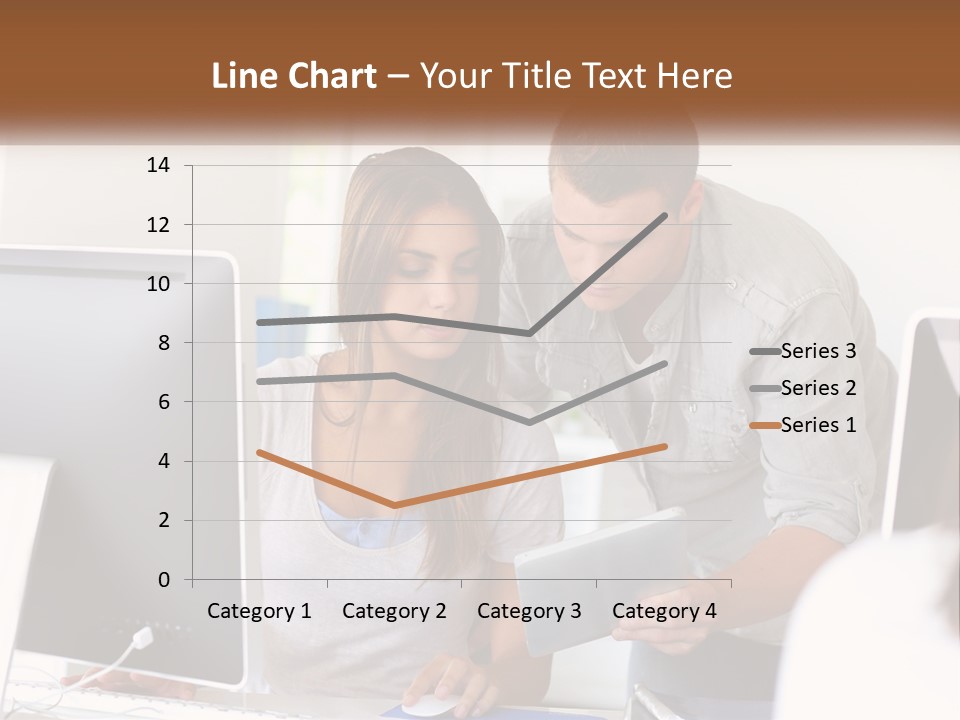 Rent House Model PowerPoint Template