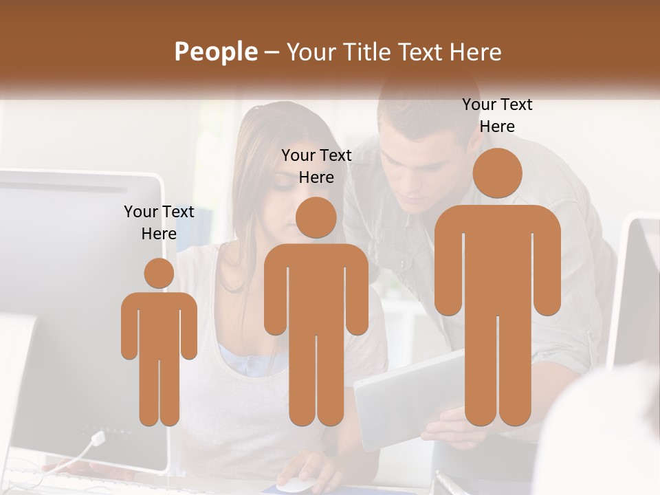 Rent House Model PowerPoint Template