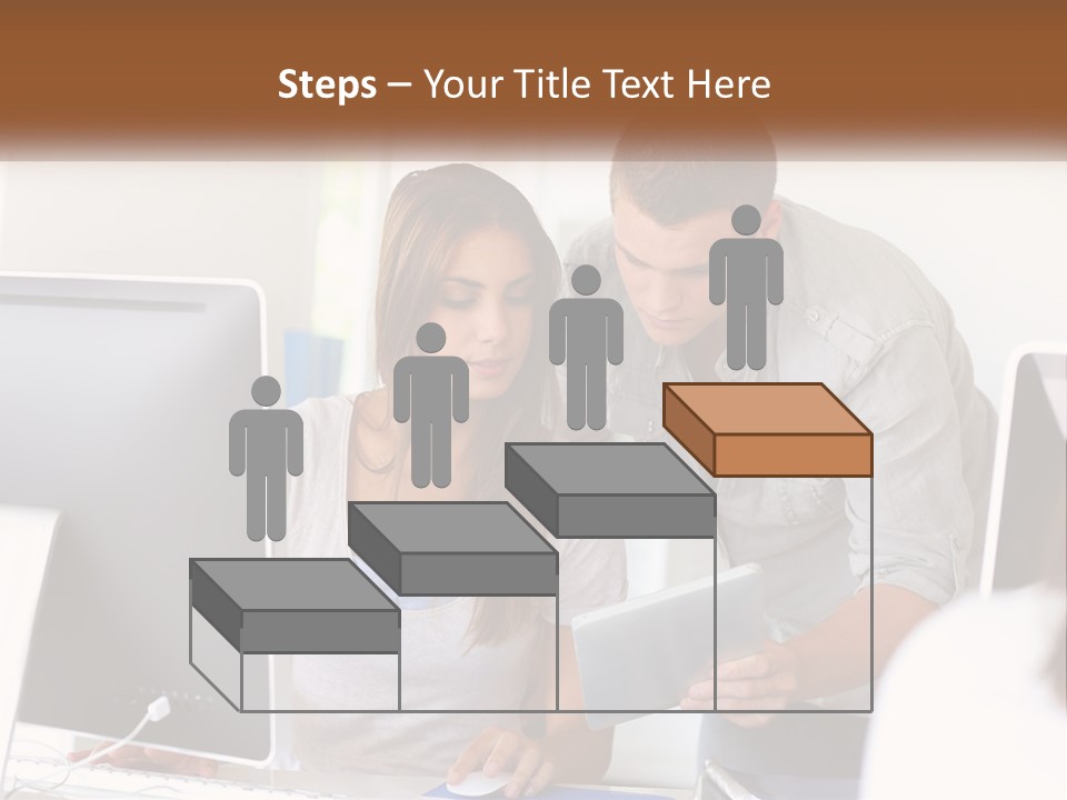 Rent House Model PowerPoint Template