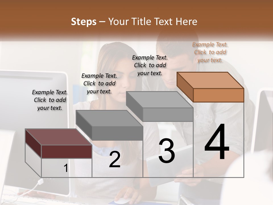 Rent House Model PowerPoint Template