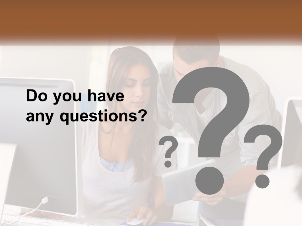 Rent House Model PowerPoint Template