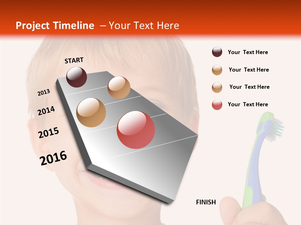 Holding Construction Small PowerPoint Template