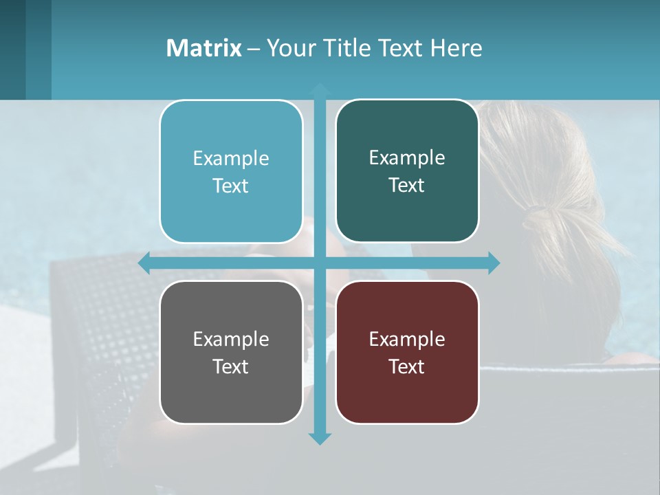 Holding Man Grass PowerPoint Template