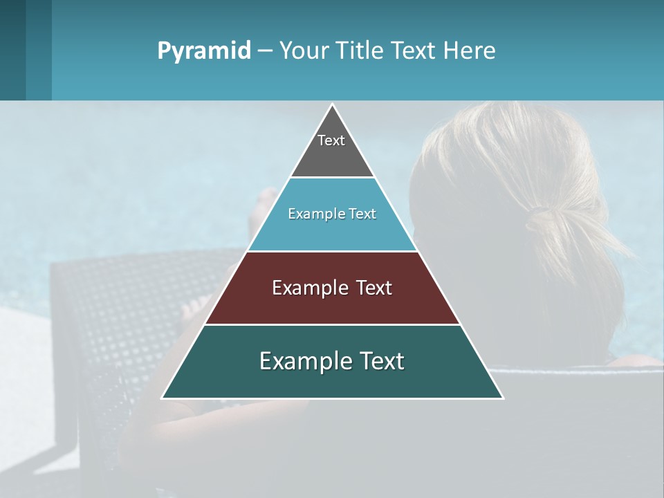 Holding Man Grass PowerPoint Template