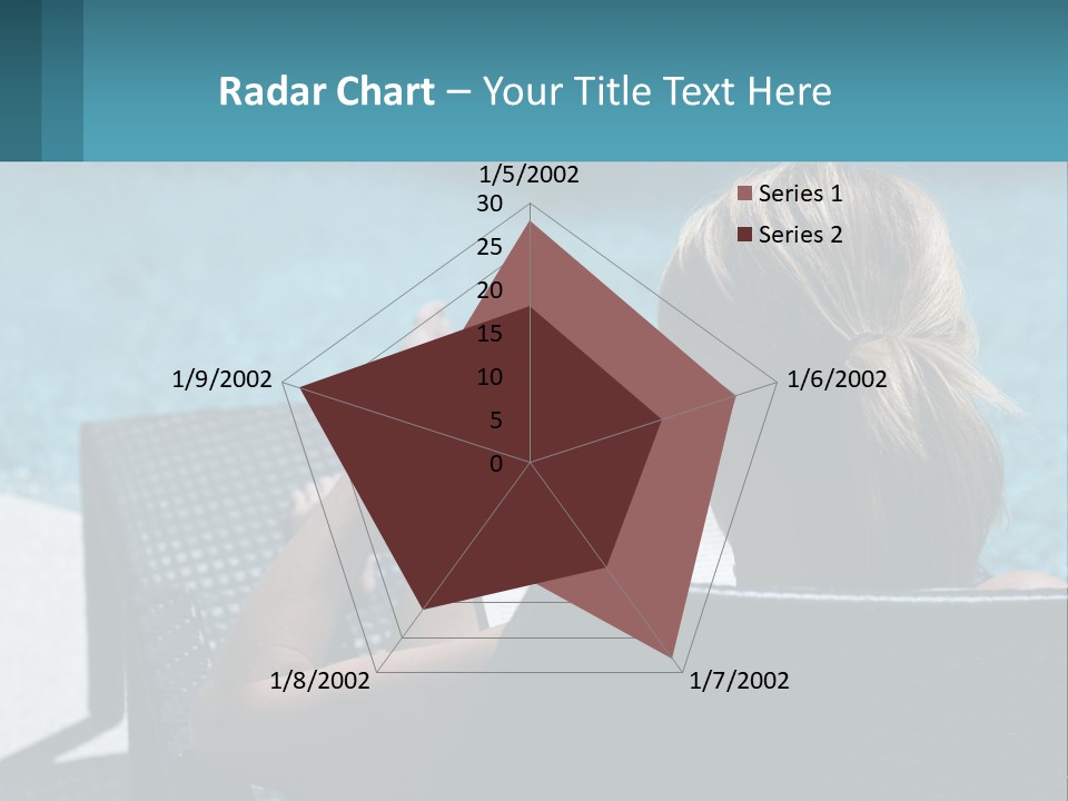 Holding Man Grass PowerPoint Template