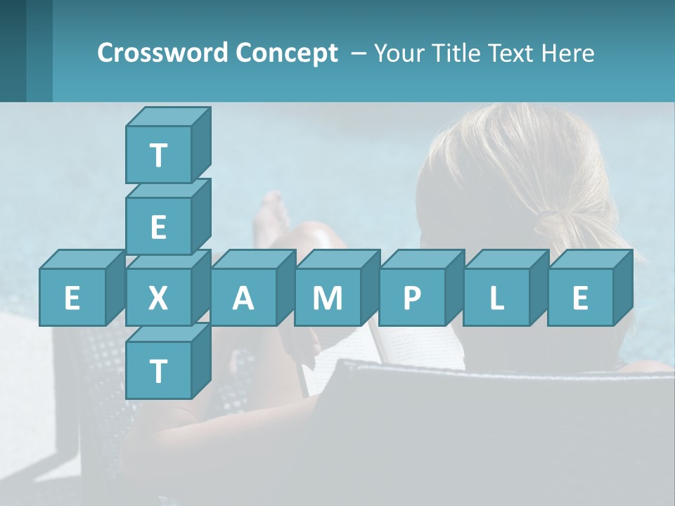 Holding Man Grass PowerPoint Template