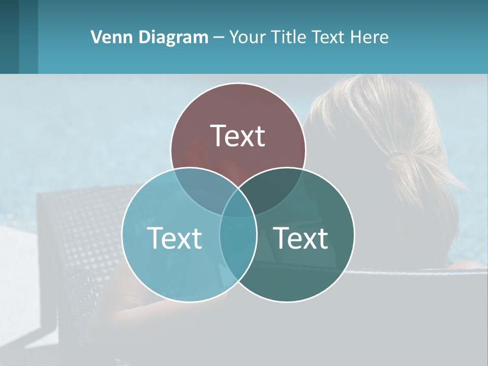 Holding Man Grass PowerPoint Template