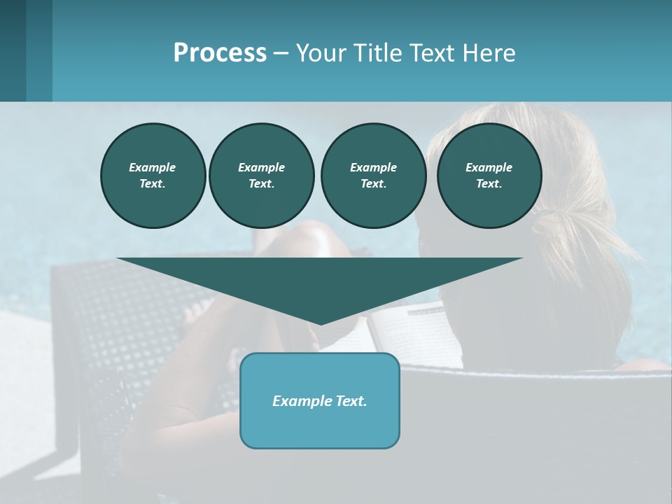 Holding Man Grass PowerPoint Template