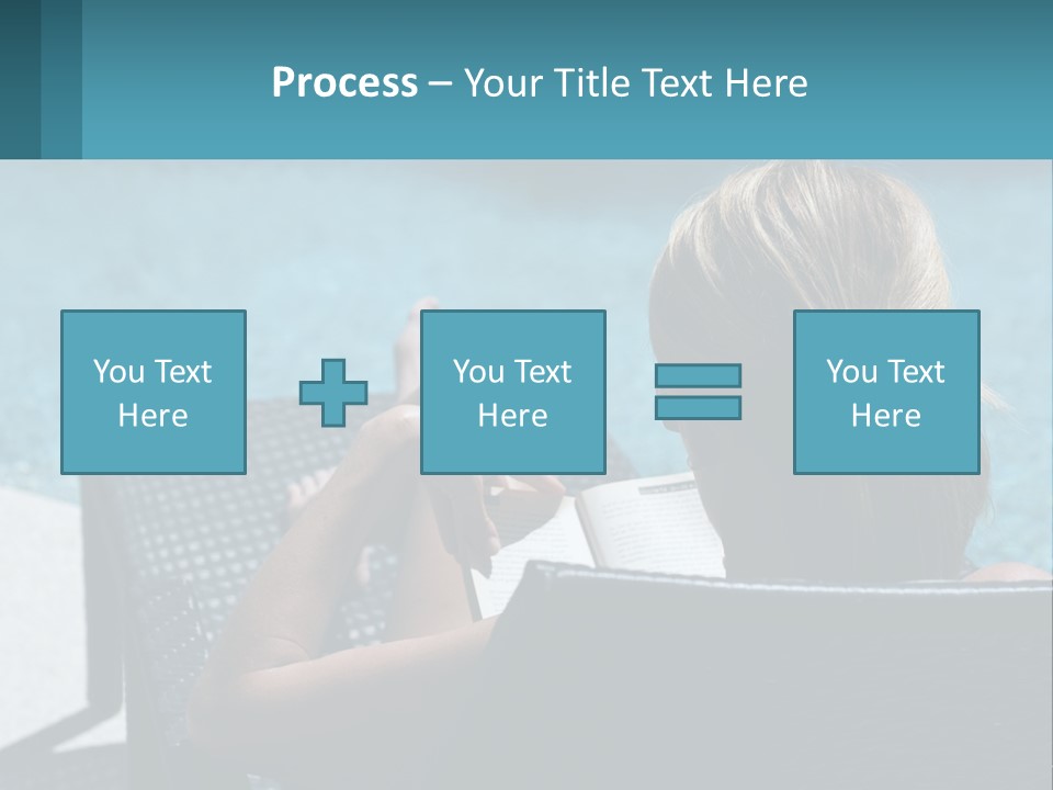 Holding Man Grass PowerPoint Template