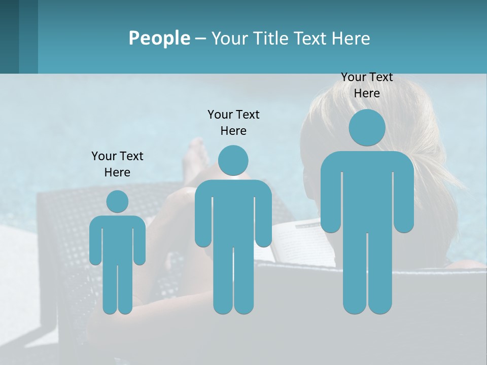 Holding Man Grass PowerPoint Template