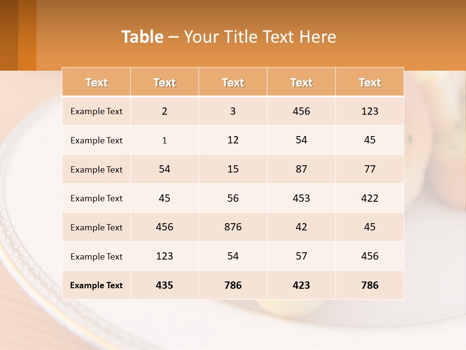 Architecture House Blue Sky PowerPoint Template