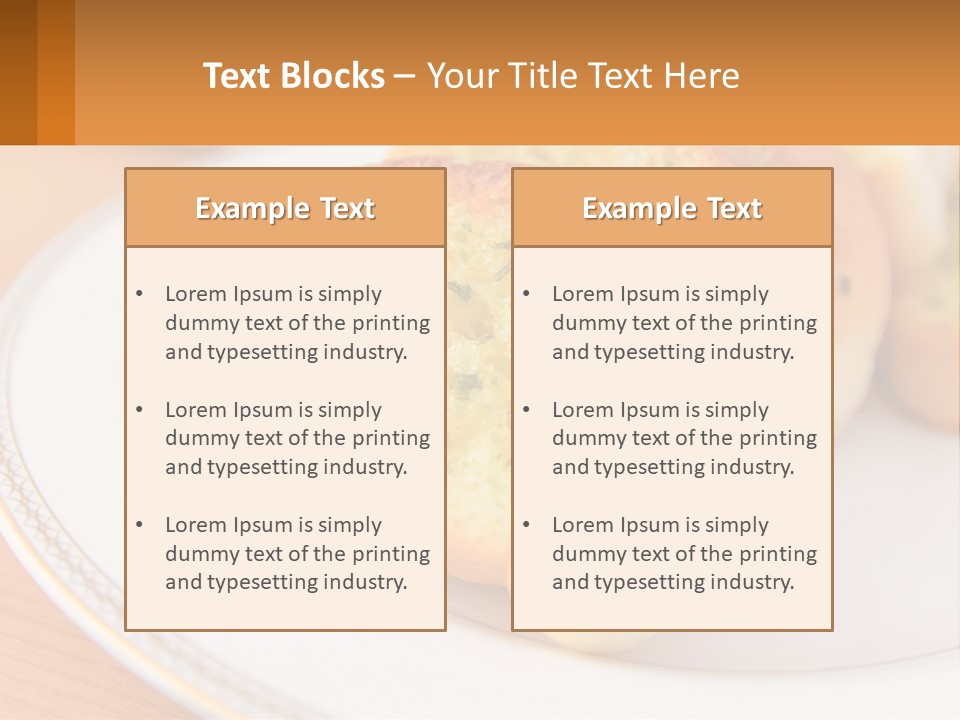 Architecture House Blue Sky PowerPoint Template