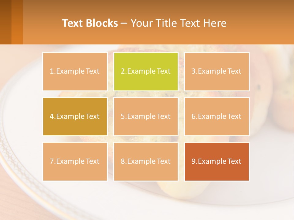 Architecture House Blue Sky PowerPoint Template