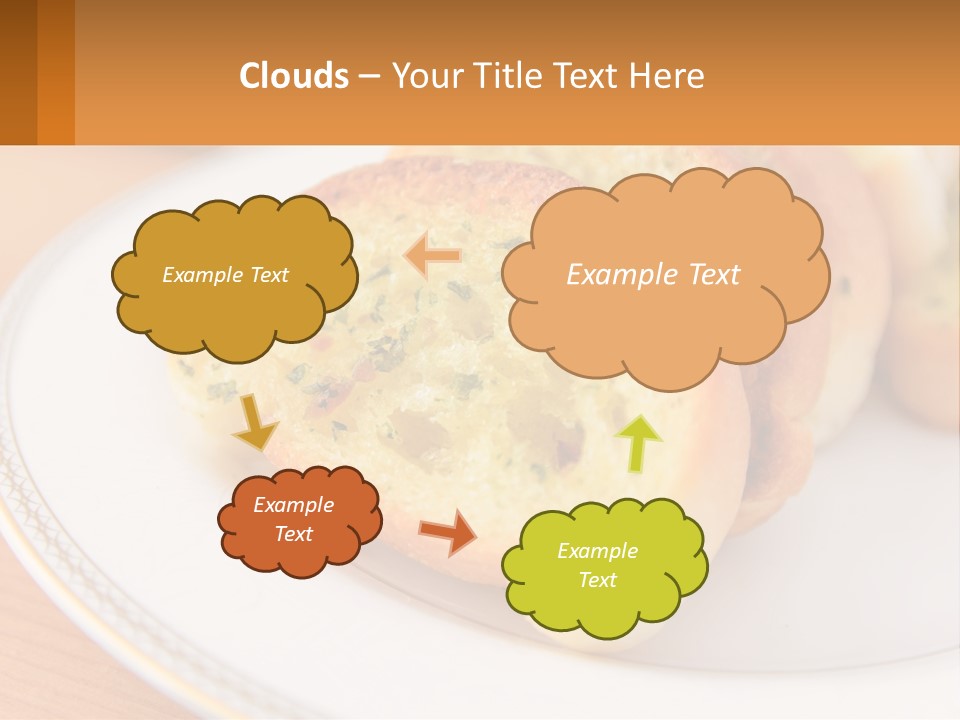 Architecture House Blue Sky PowerPoint Template