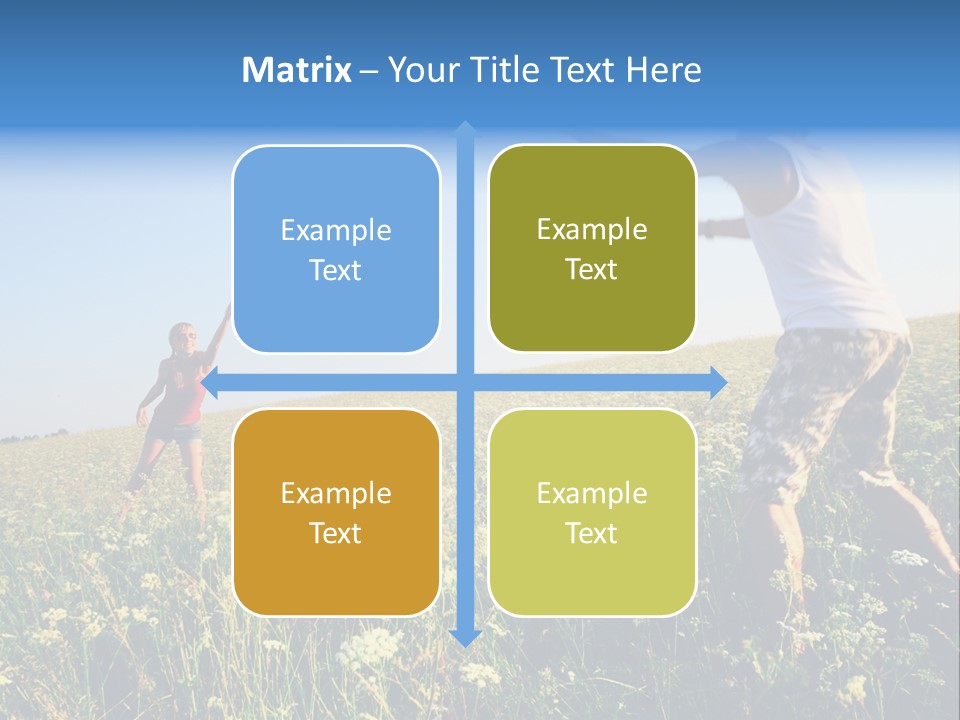 Finance Lawn Green PowerPoint Template