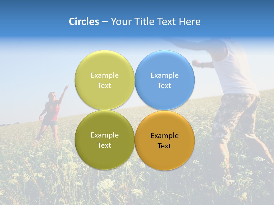 Finance Lawn Green PowerPoint Template