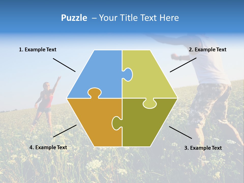 Finance Lawn Green PowerPoint Template