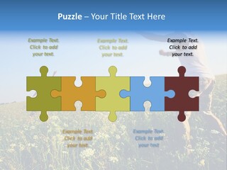 Finance Lawn Green PowerPoint Template