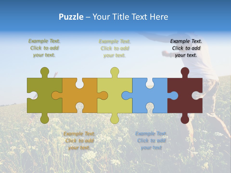 Finance Lawn Green PowerPoint Template