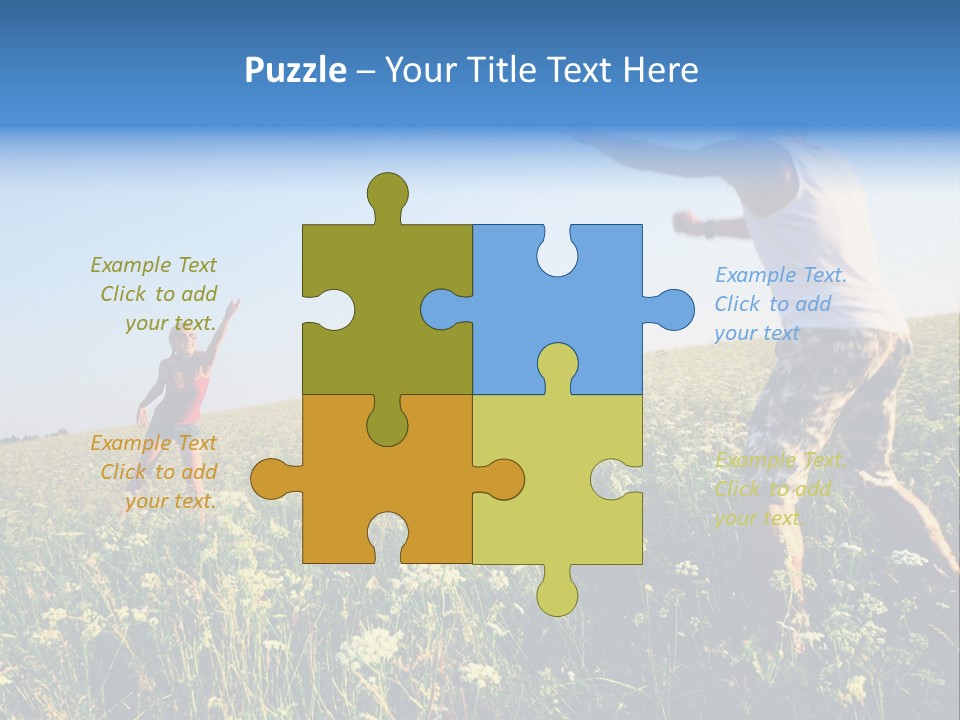 Finance Lawn Green PowerPoint Template