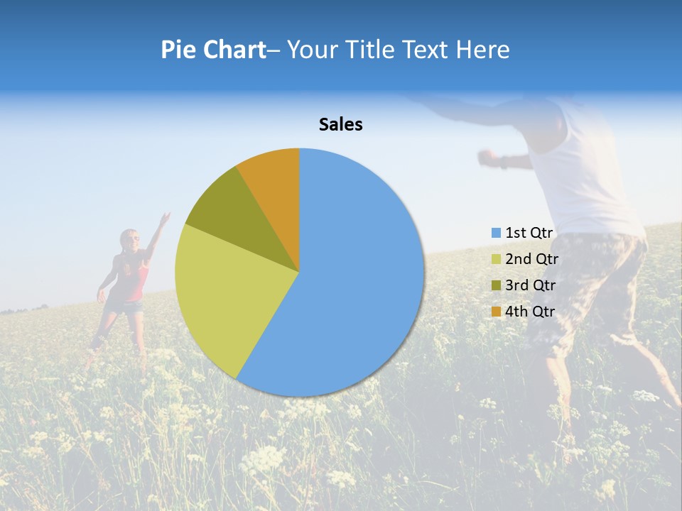 Finance Lawn Green PowerPoint Template