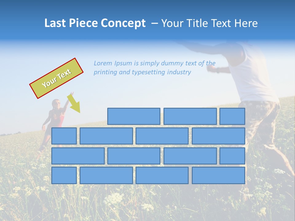 Finance Lawn Green PowerPoint Template