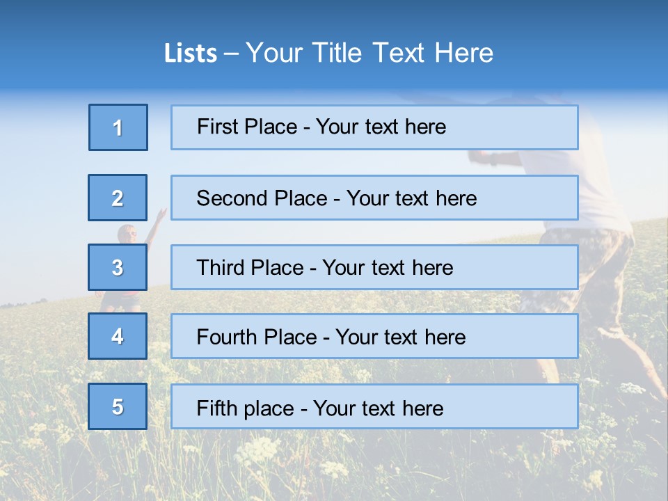 Finance Lawn Green PowerPoint Template