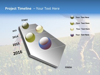 Finance Lawn Green PowerPoint Template